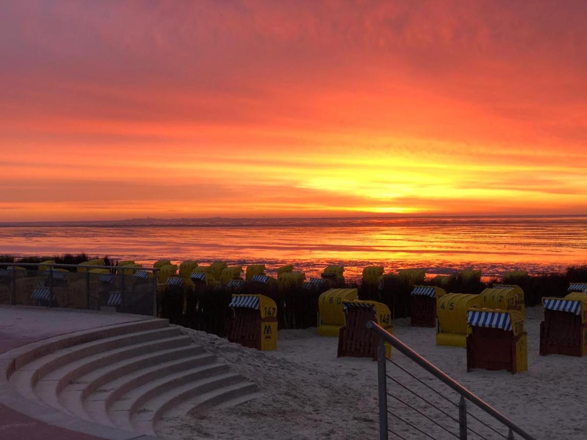 Deichblick Daire Cuxhaven Dış mekan fotoğraf